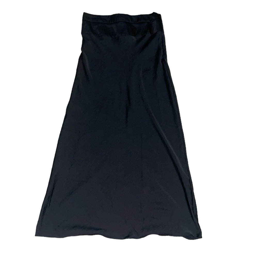 Free people black maxi length skirt